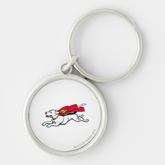 Krypto the dog keychain (Front)