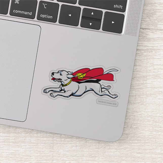 Krypto the dog sticker (Detail)