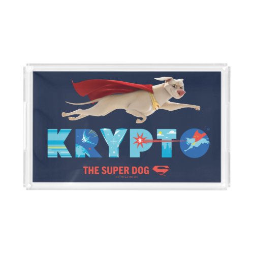 Krypto The Super_Dog Acrylic Tray