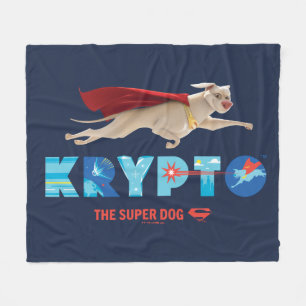Krypto The Super-Dog Fleece Blanket