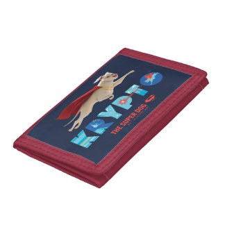 Krypto The Super-Dog Trifold Wallet