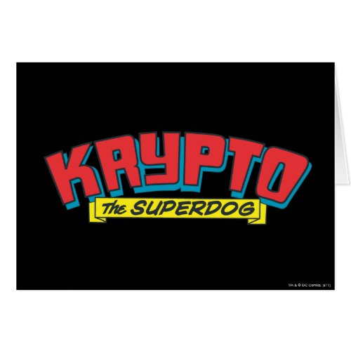 Krypto the superdog