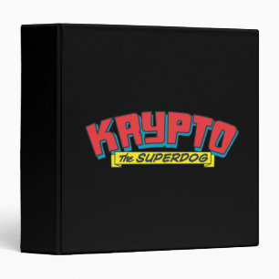 Krypto the superdog binder
