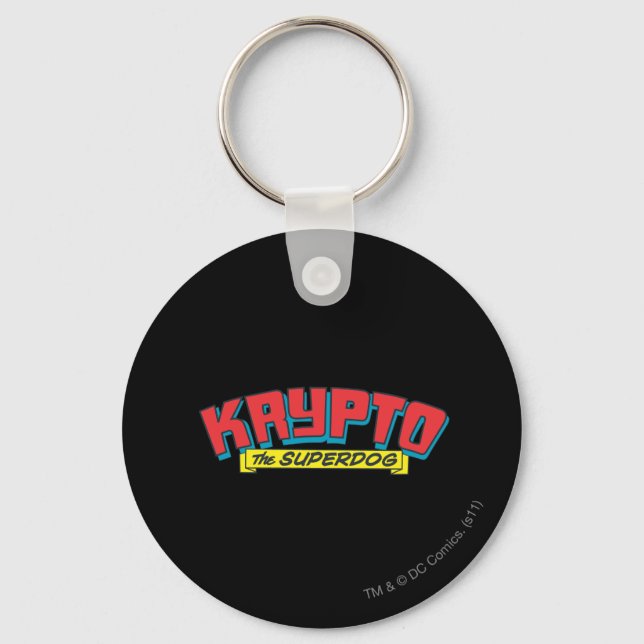 Krypto the superdog keychain (Front)