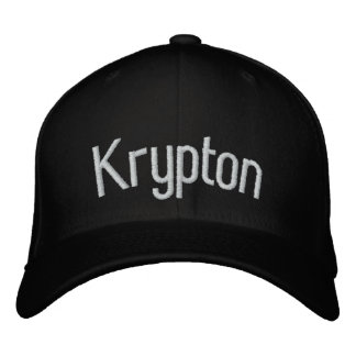 Krypton Embroidered Baseball Cap