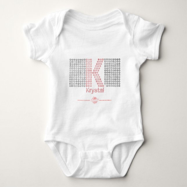 Krystal Big K Baby Bodysuit (Front)