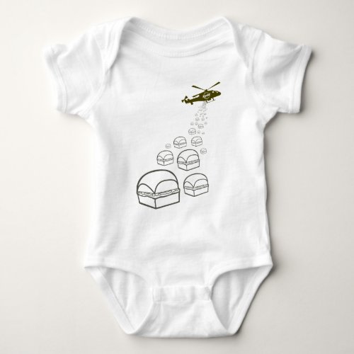 Krystal Helicopter Baby Bodysuit