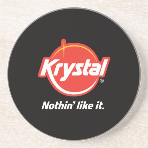 Krystal Logo Coaster