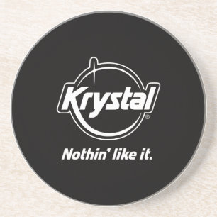 Krystal Logo Coaster