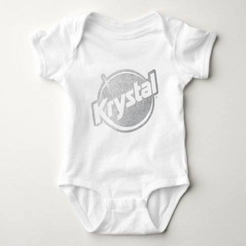 Krystal Logo Faded Baby Bodysuit