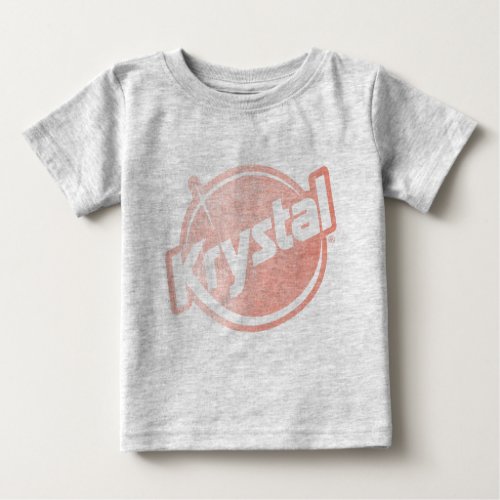 Krystal Logo Faded Baby T_Shirt