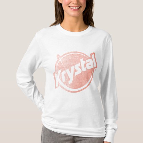 Krystal Logo Faded T_Shirt