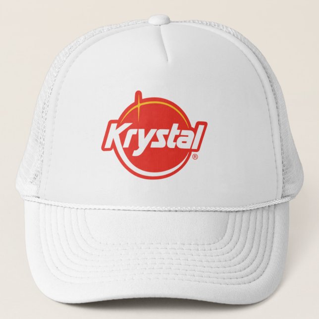 Krystal Logo Trucker Hat (Front)