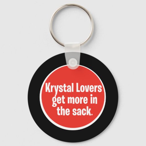 Krystal Lovers _  In the Sack Keychain