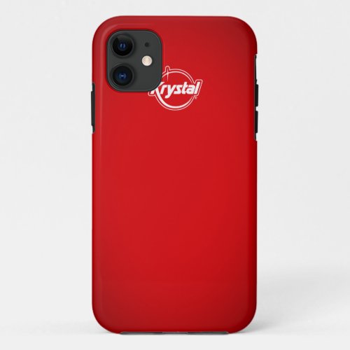 Krystal Red iPhone Case