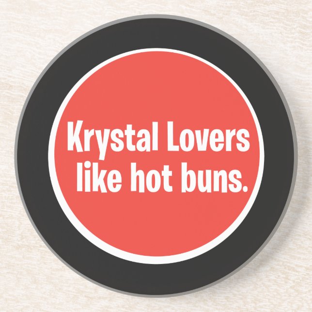 Krystal Sandstone Coaster (Front)