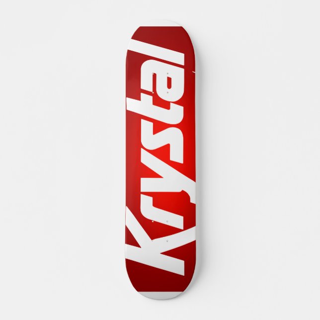 Krystal Skateboard Deck (Front)