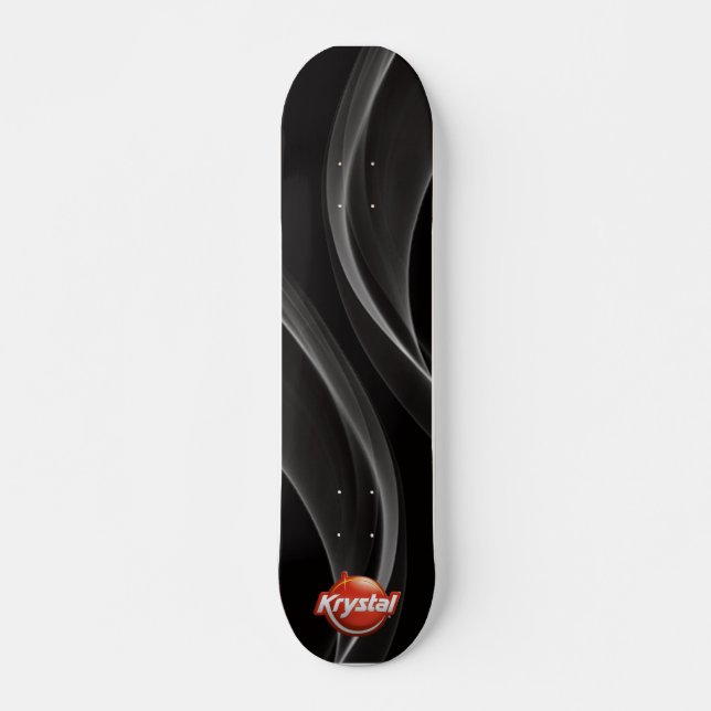 Krystal Steamy Skateboard (Front)