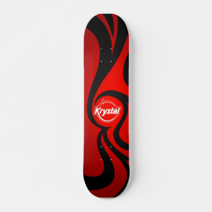 Krystal Swirl Skateboard Deck