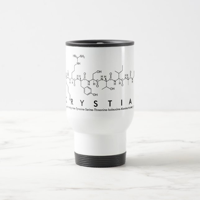 Krystian peptide name mug (Center)