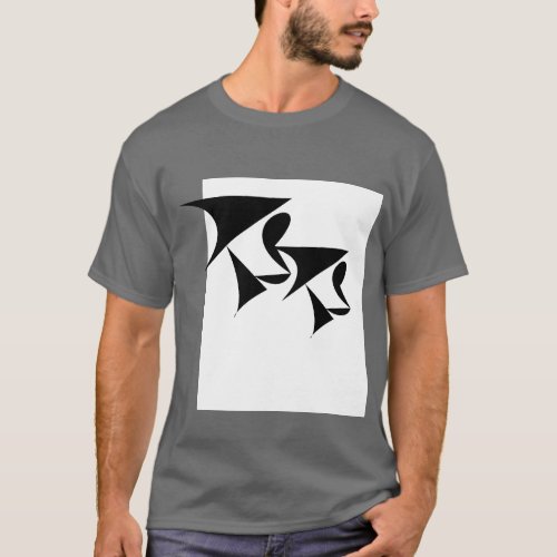 KS INITIALS OVERLAP SMART CREATIVE DIGITAL T_Shirt