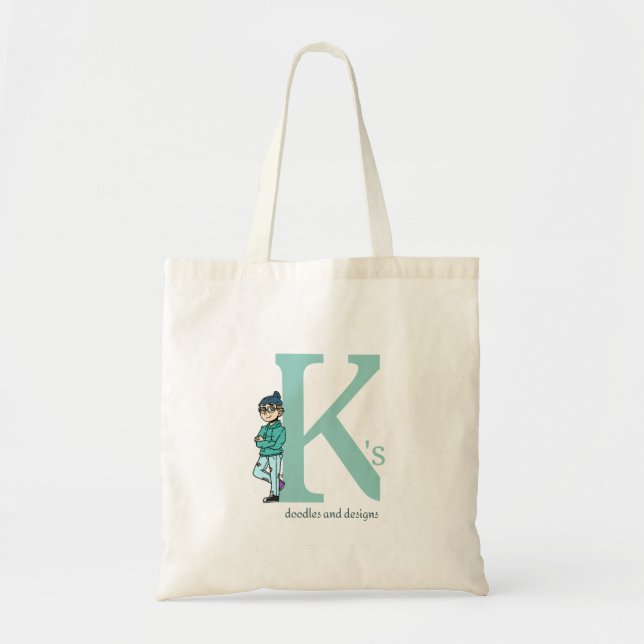 K's logo tote bag (Front)