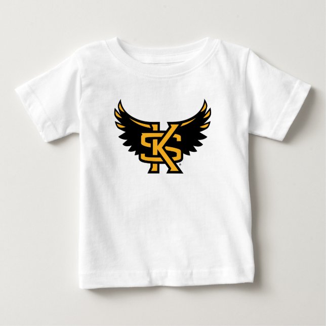 KS Owl Wings Baby T-Shirt (Front)