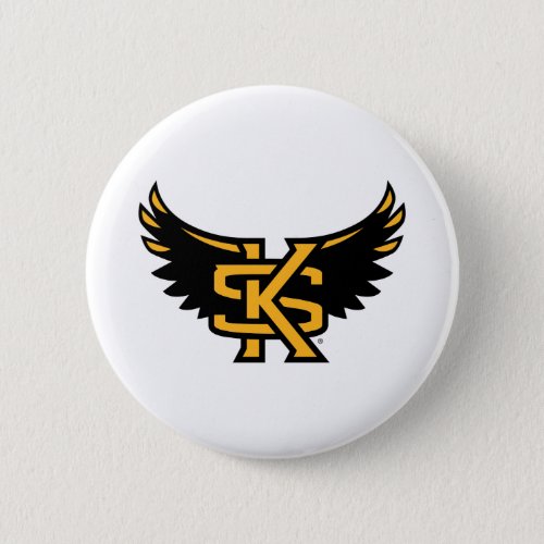 KS Owl Wings Button