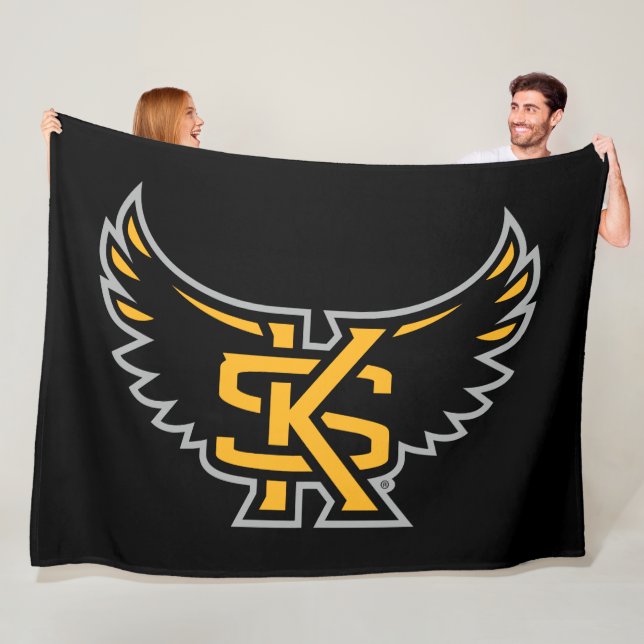 KS Owl Wings Fleece Blanket (In Situ)