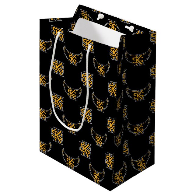 KS Owl Wings Medium Gift Bag (Front Angled)