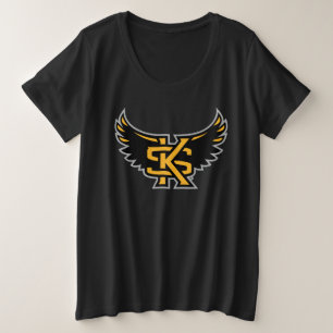 KS Owl Wings Plus Size T-Shirt