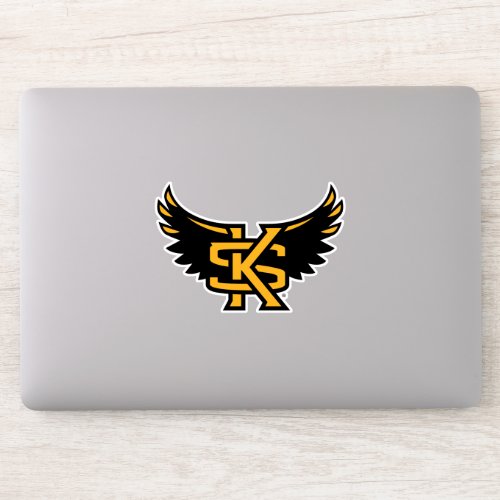 KS Owl Wings Sticker