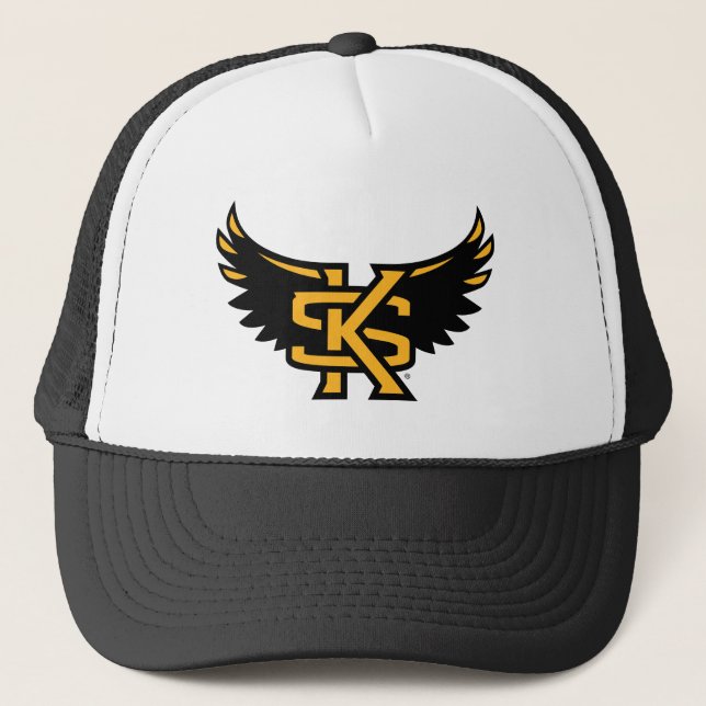 KS Owl Wings Trucker Hat (Front)
