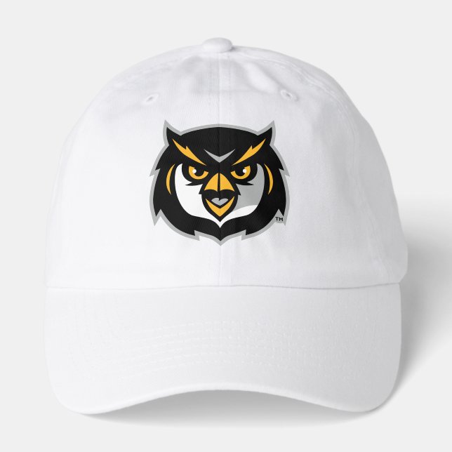 KS Owls Mascot Face Hat (Front)