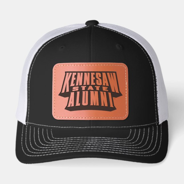 KSA LEATHER PATCH HAT (Front)