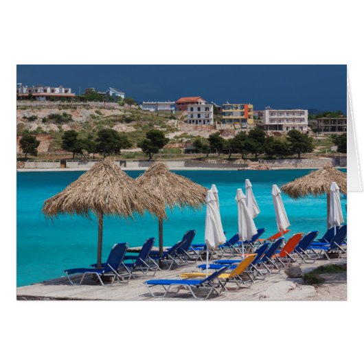 Ksamil, town beachfront cards (Front Horizontal)