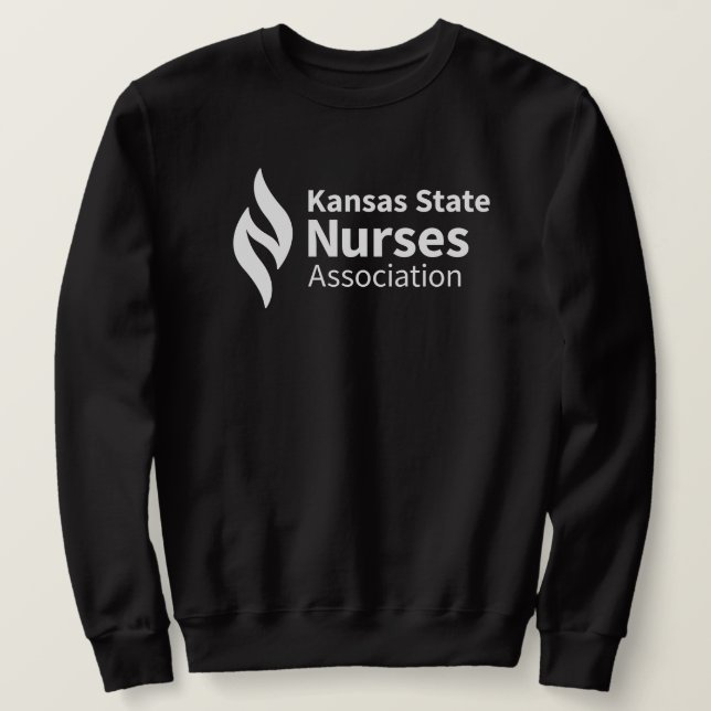KSNA Logo Dark Colored Sweatshirt (Design Front)