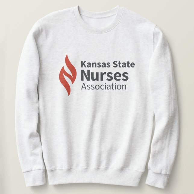 KSNA Logo Light Colored Sweatshirt (Design Front)