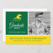 KSU Kentucky State University Graduate Invitation (Front/Back)
