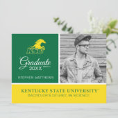 KSU Kentucky State University Graduate Invitation (Standing Front)