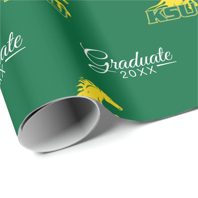 KSU Kentucky State University Graduate Wrapping Paper (Roll Corner)
