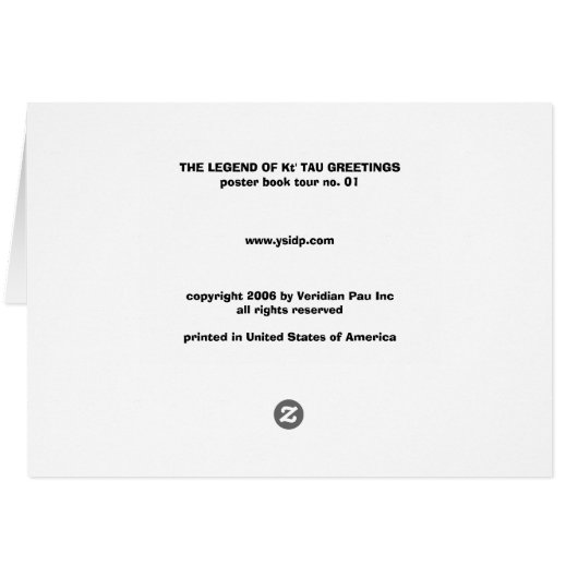 Kt' Tau poster book tour card 01 (Back Horizontal)