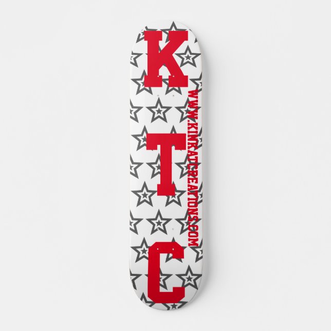 KTC Stars Skateboard (Front)