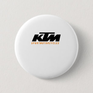 Ktm Logo Sticker2 Button