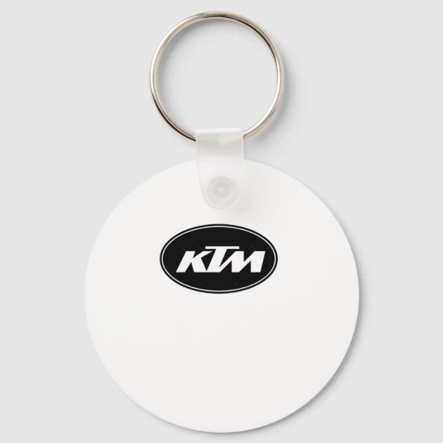 Ktm Logo Sticker  Keychain (Front)