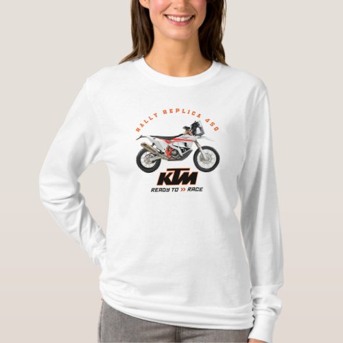 KTM RALLY REPLICA 450 Designer Apparel Longsleeve T_Shirt