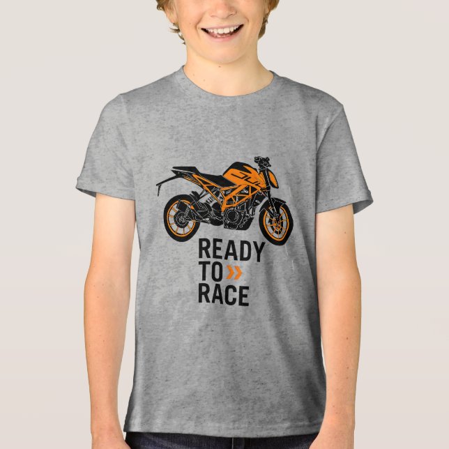 KTM Ready to Race Tee – Fuel the Ride, Own the Rd (Front)
