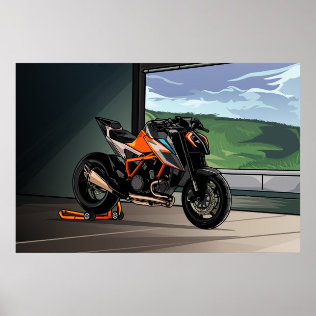 KTM SuperDuke the beast Poster (Front)