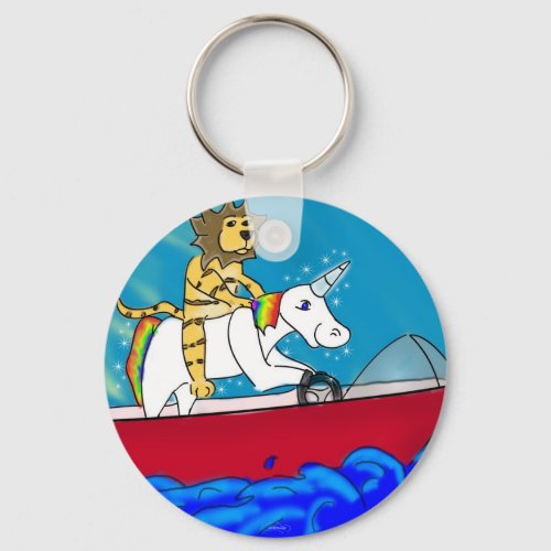 KTs Magical Friends Key Keychain