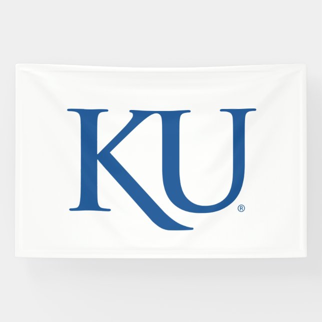 KU Monogram Logo Banner (Horizontal)